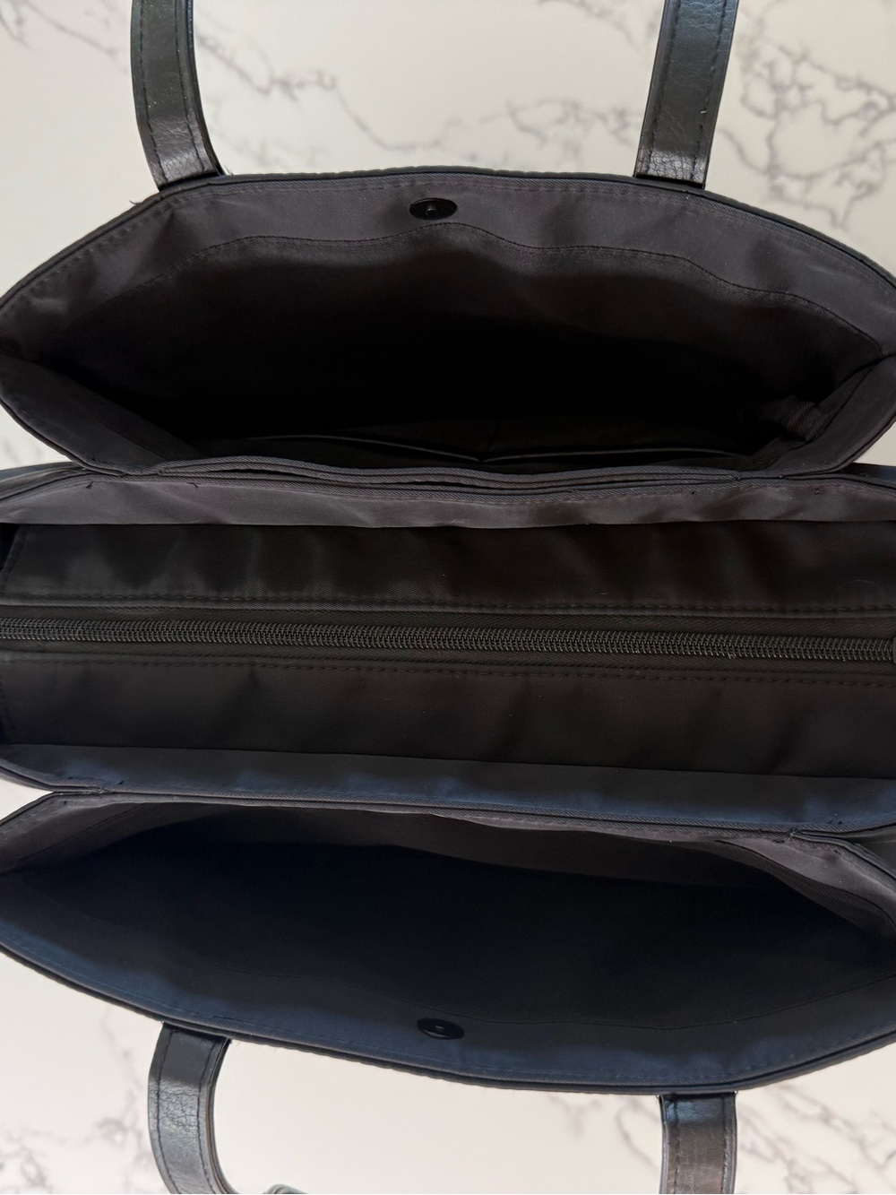 BEIS The Commuter Tote Bag - Black - Picture 7 of 15